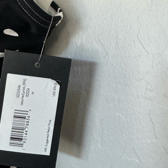 Kate Spade Shoulder Bow Tie V-Neck One Piece Swimsuit size XS - Picture 5 of 9